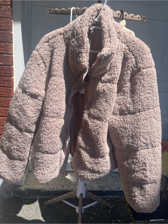Gentle Fawn Jackets & Blazers - Gentle Fawn Women's Teddy Jacket in Light Taupe